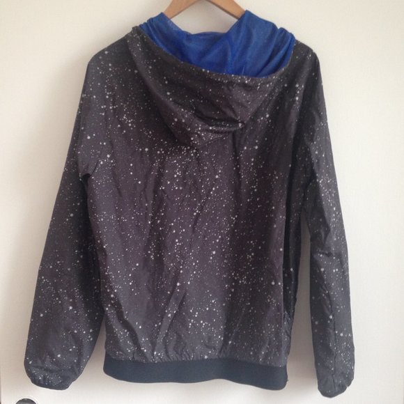 Nike - Black & White Paint Splatter Windbreaker - Picture 6 of 14